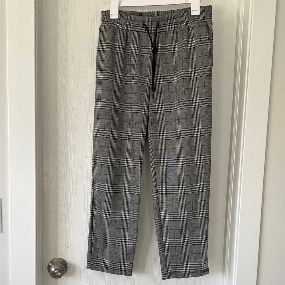 Straight leg plaid pants - “a new day”